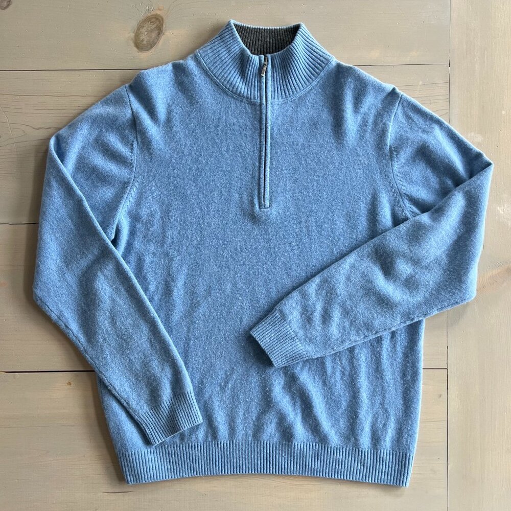 Neiman Marcus Cashmere 1/4 Zip
